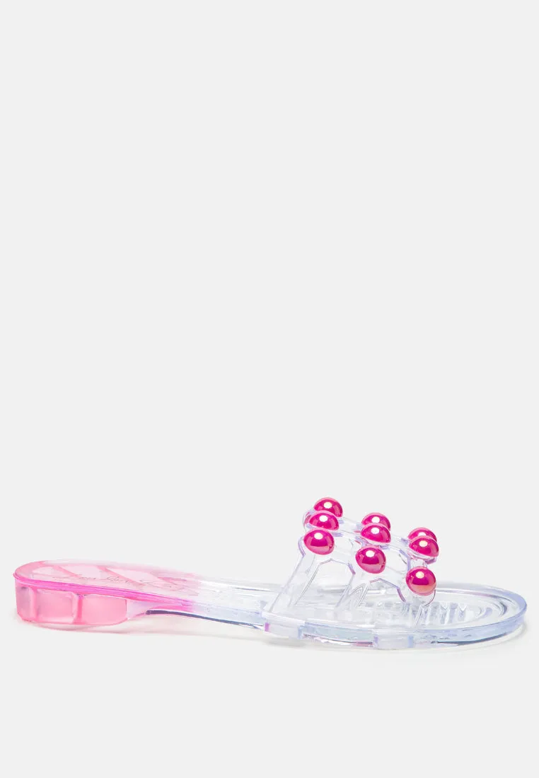 Jelly Gems Slip-On Flats