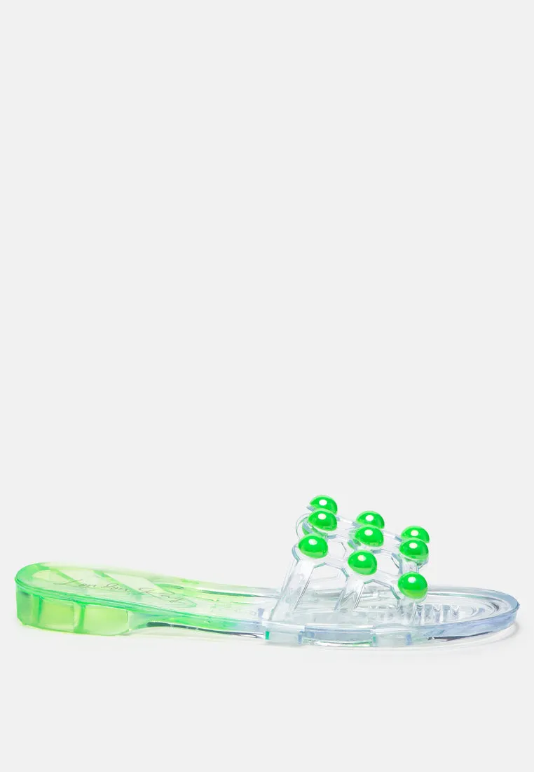 Jelly Gems Slip-On Flats