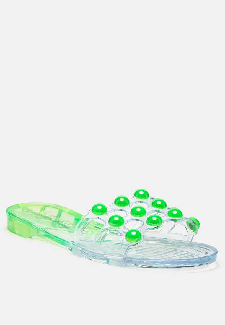 Jelly Gems Slip-On Flats