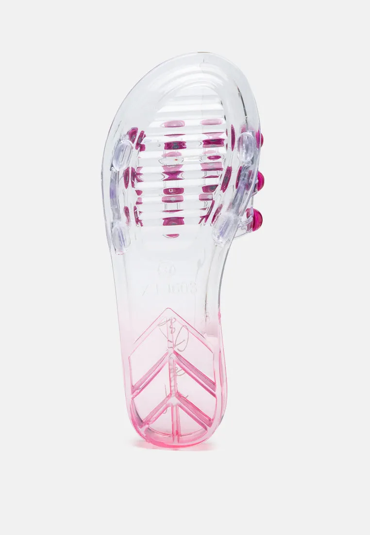 Jelly Gems Slip-On Flats