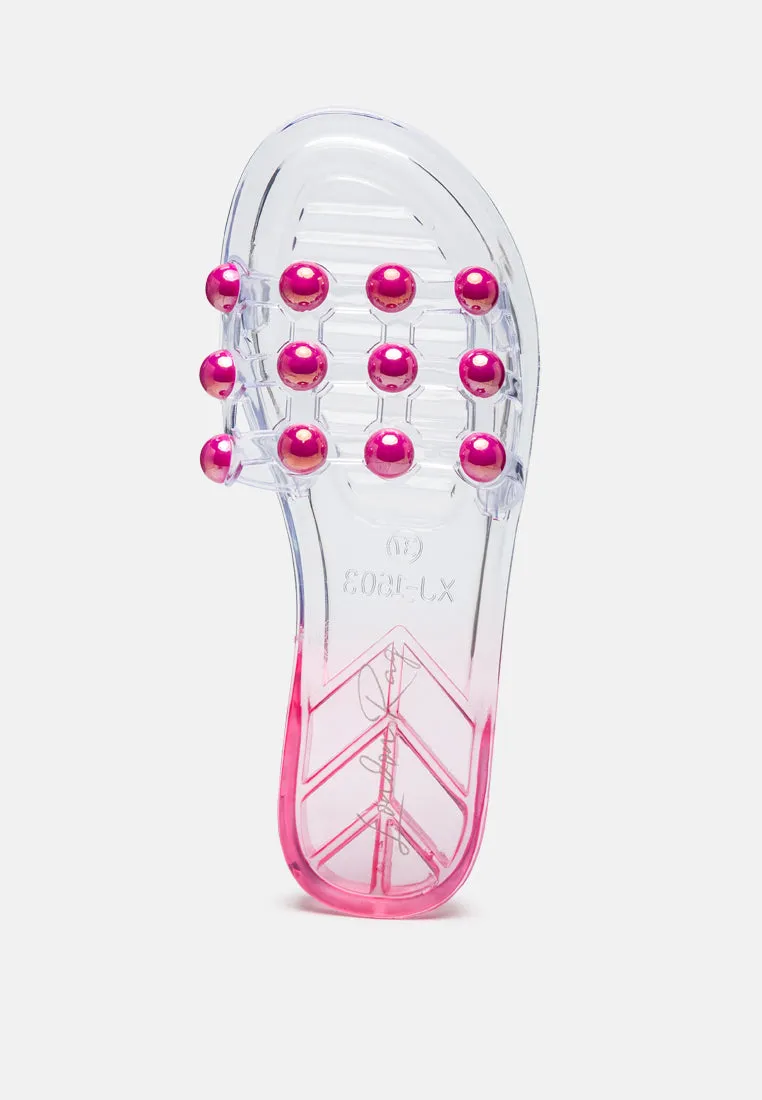 Jelly Gems Slip-On Flats
