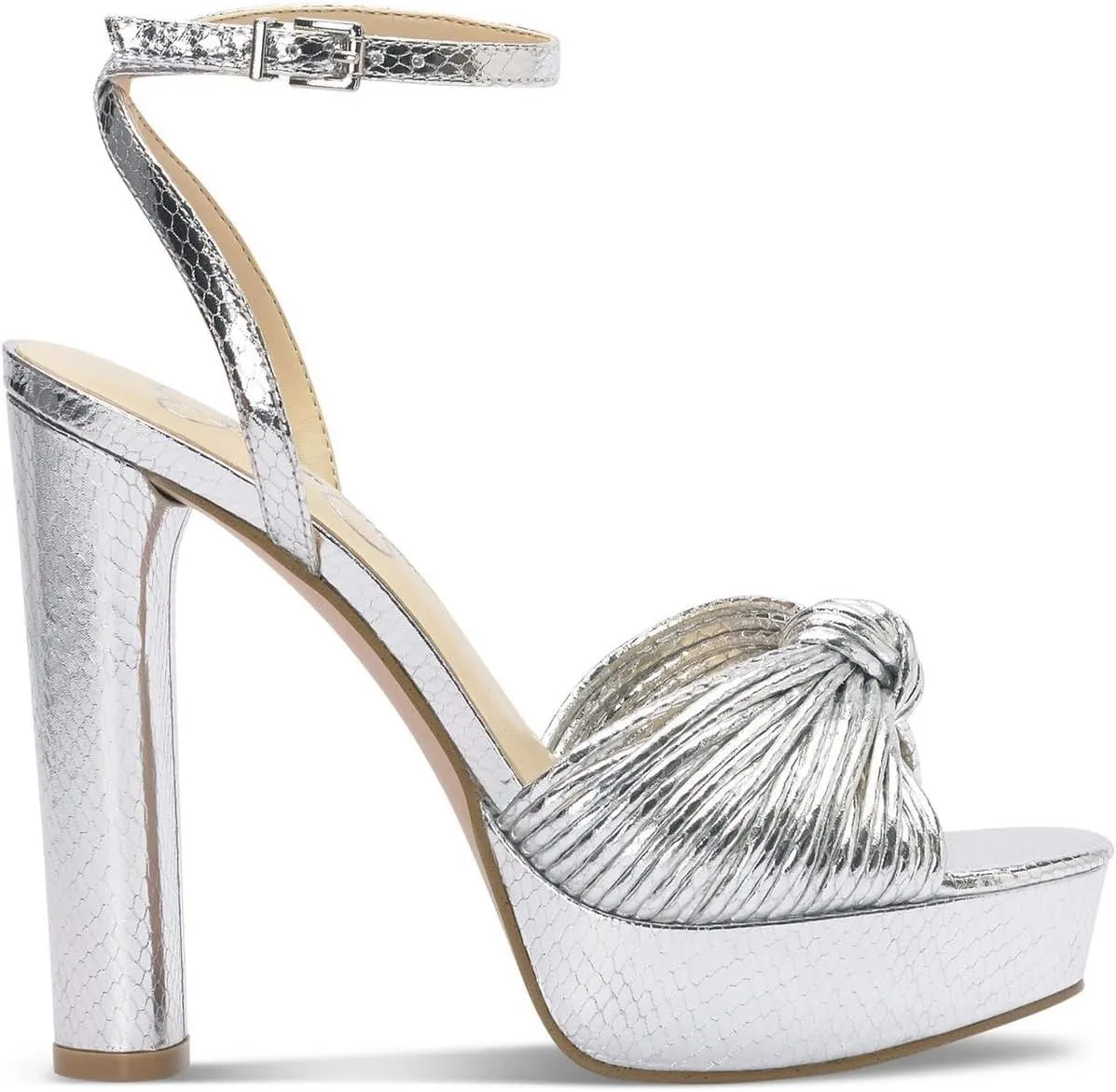 Jessica Simpson Womens Block Heel Ankle Strap