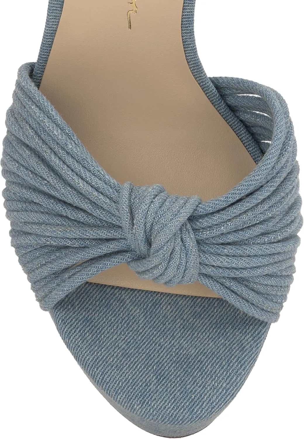 Jessica Simpson Womens Block Heel Ankle Strap