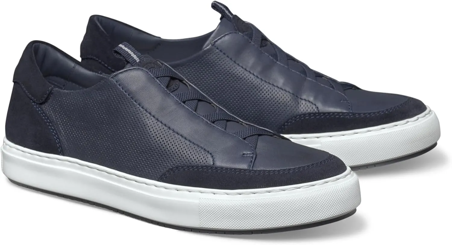 Johnston & Murphy Anson Stretch Lace-to-Toe Slip-On Casual Sneaker