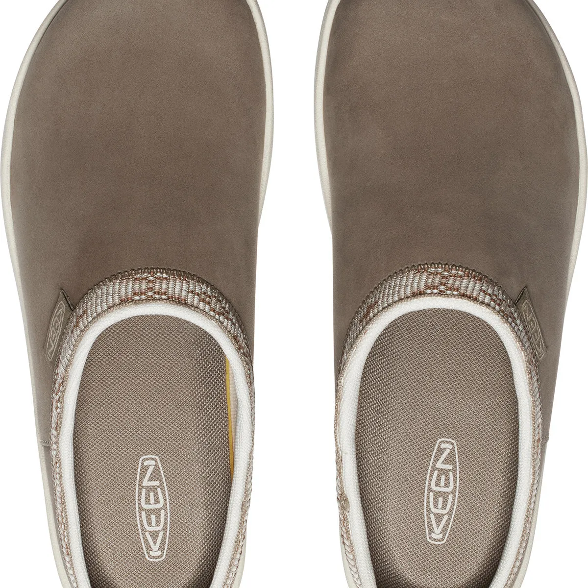 KEEN 1028599 Women's Elle Mule Suede Brindle