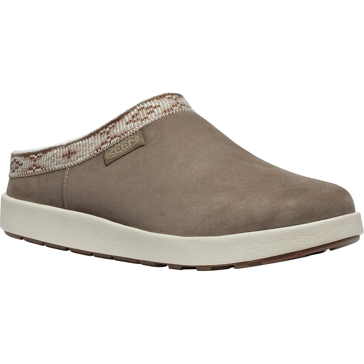 KEEN 1028599 Women's Elle Mule Suede Brindle