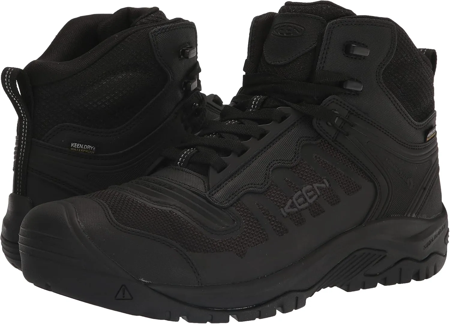 KEEN Utility Men's Reno Mid Height Soft Toe Flexible Waterproof Athletic Work Boot