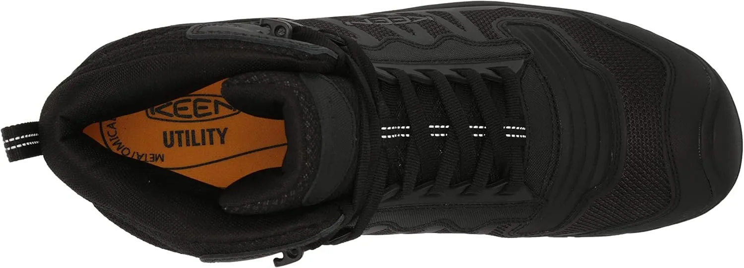 KEEN Utility Men's Reno Mid Height Soft Toe Flexible Waterproof Athletic Work Boot