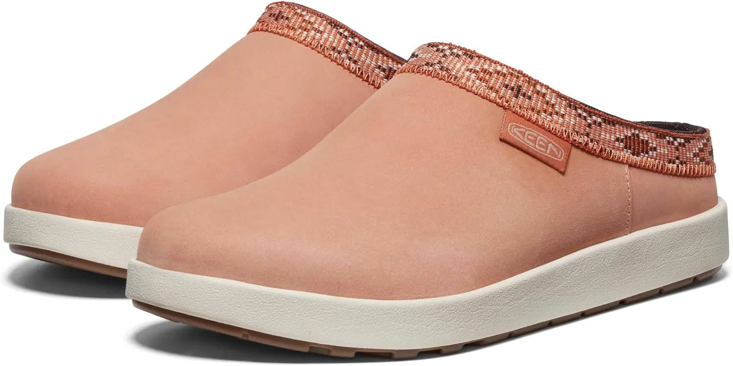 KEEN Women's Elle Suede Comfortable Durable Indoor Outdoor Mule Slippers