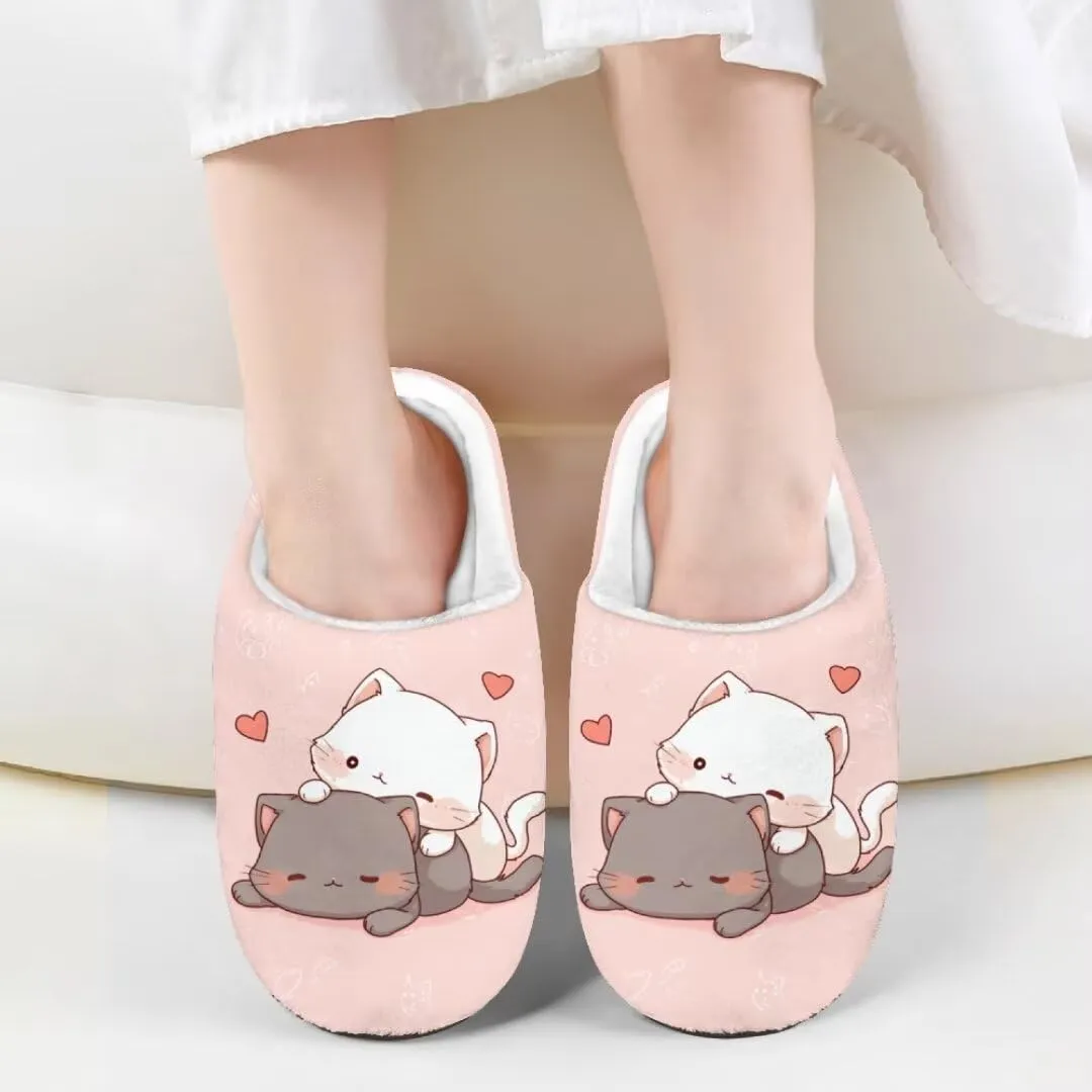 Kids Slippers Girls Winter Soft Fuzzy House Shoes Home Bedroom Slippers Warm Slip On