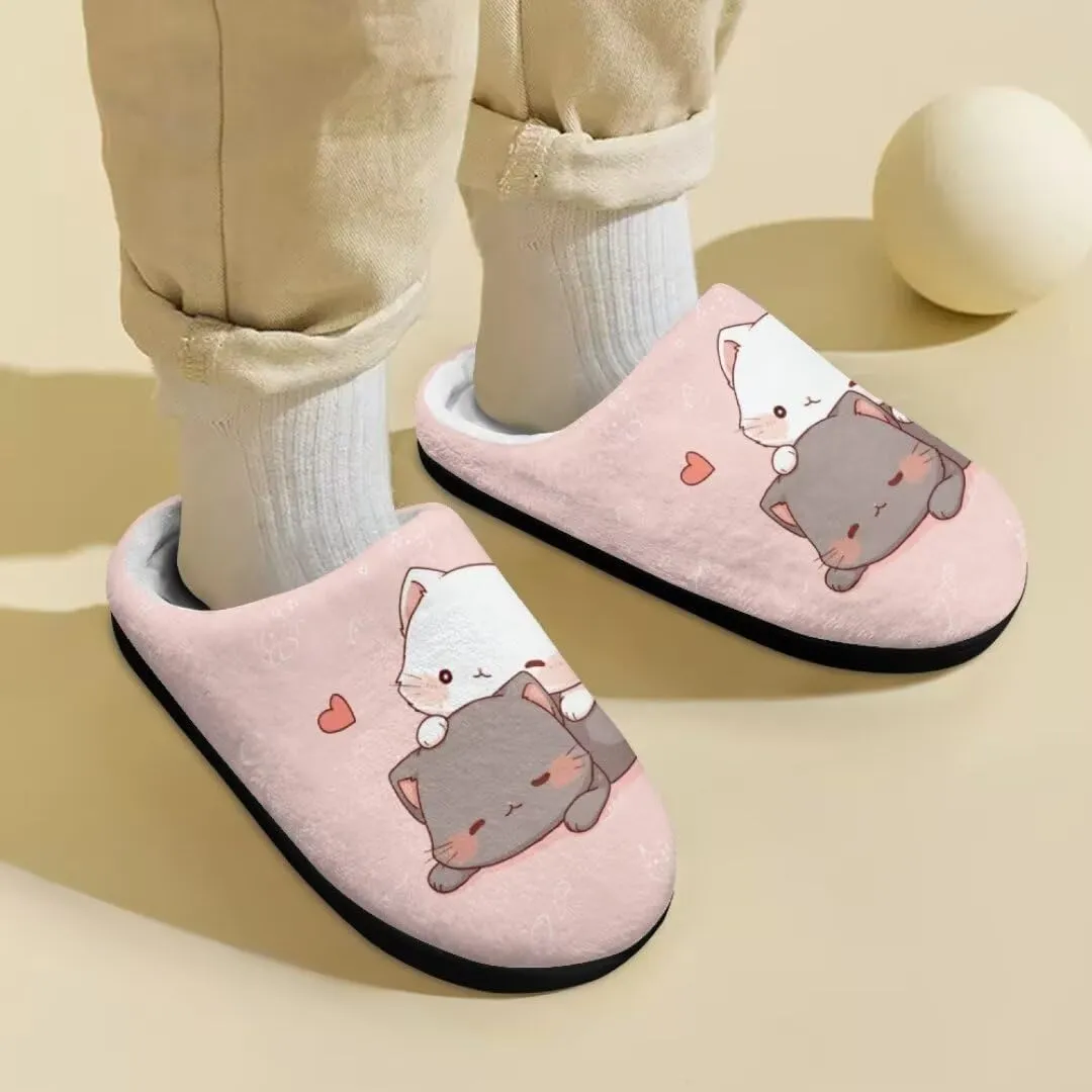 Kids Slippers Girls Winter Soft Fuzzy House Shoes Home Bedroom Slippers Warm Slip On