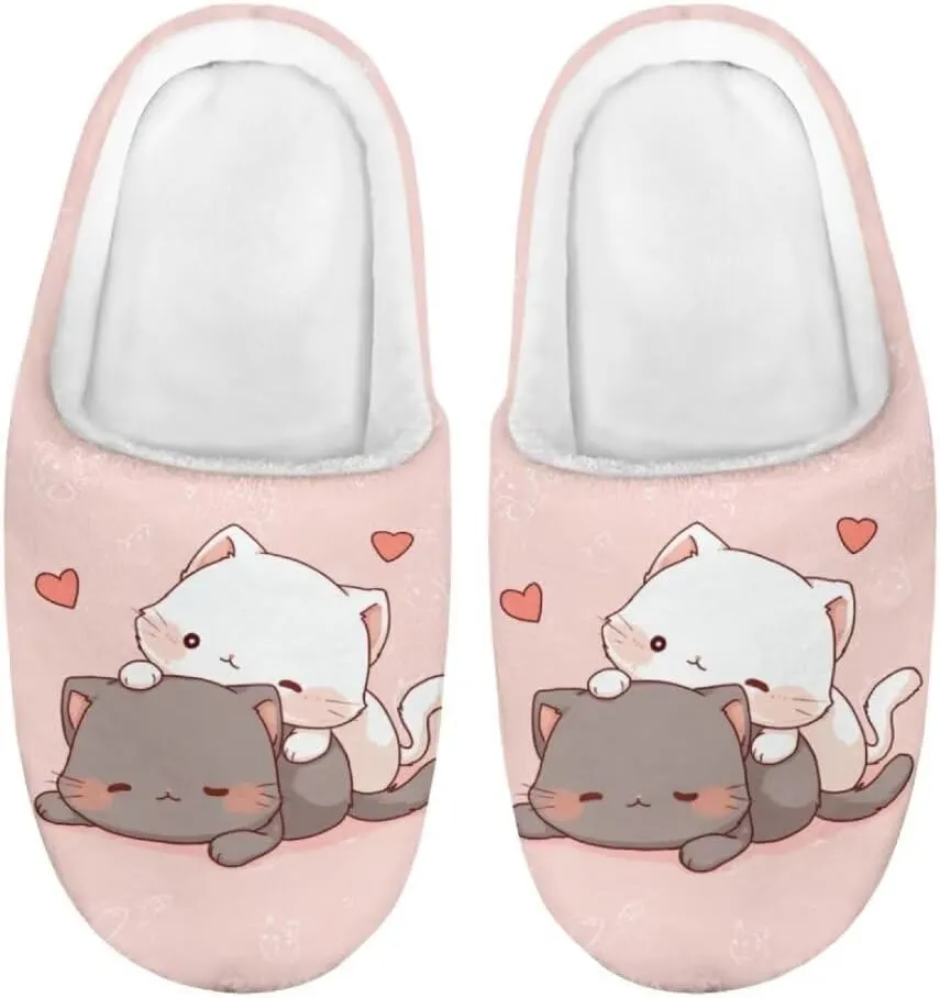 Kids Slippers Girls Winter Soft Fuzzy House Shoes Home Bedroom Slippers Warm Slip On