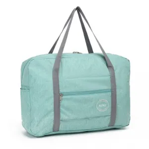 Kono Foldable Waterproof Storage Travel Handbag - Green