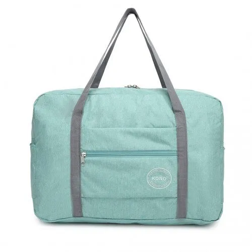 Kono Foldable Waterproof Storage Travel Handbag - Green
