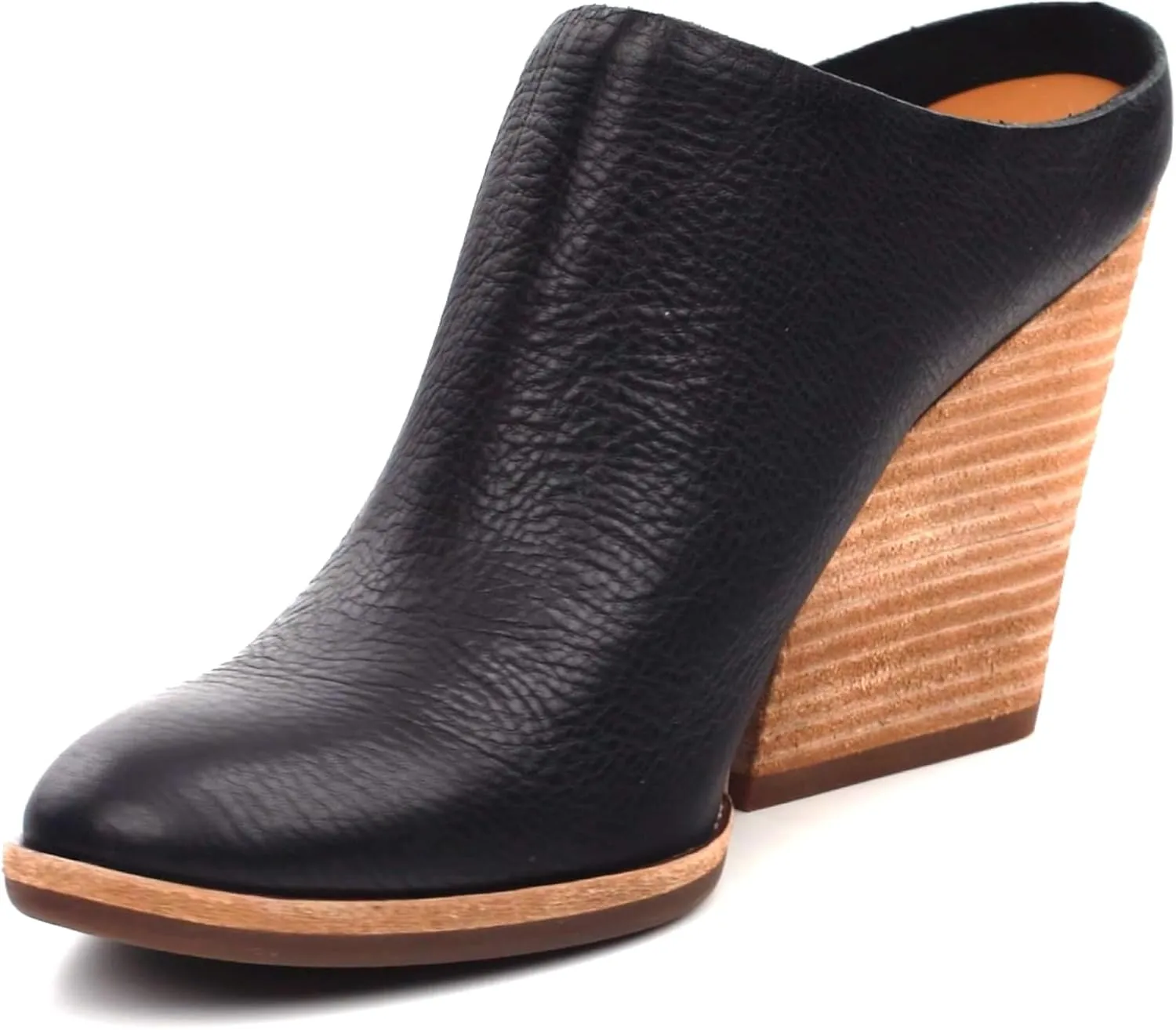 KORK-EASE Women's Challis II Leather or Suede Heeled Mule