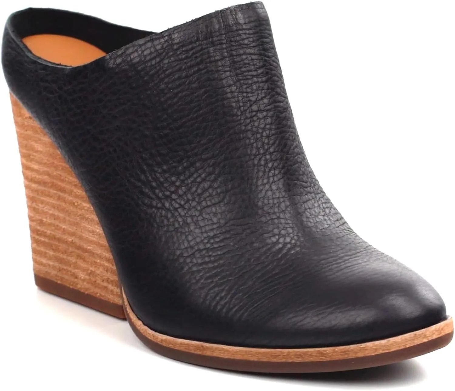 KORK-EASE Women's Challis II Leather or Suede Heeled Mule