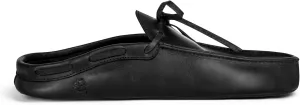 La Leche, Mule Boat Shoes, Indoor Scuff Slippers, Shoes for Home, Full Grain Leather & Memory Foam, Handmade