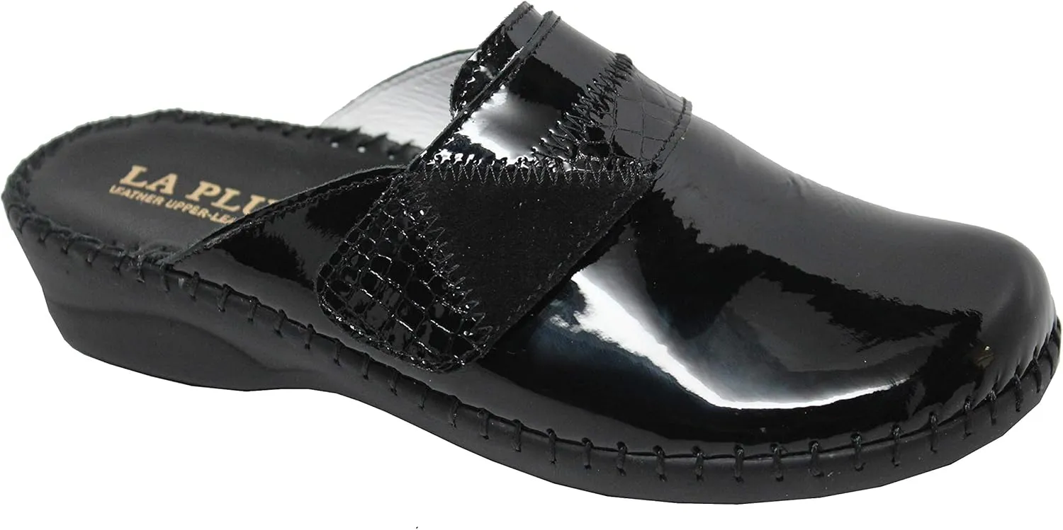 La Plume Womens Santori Slip-On Clog