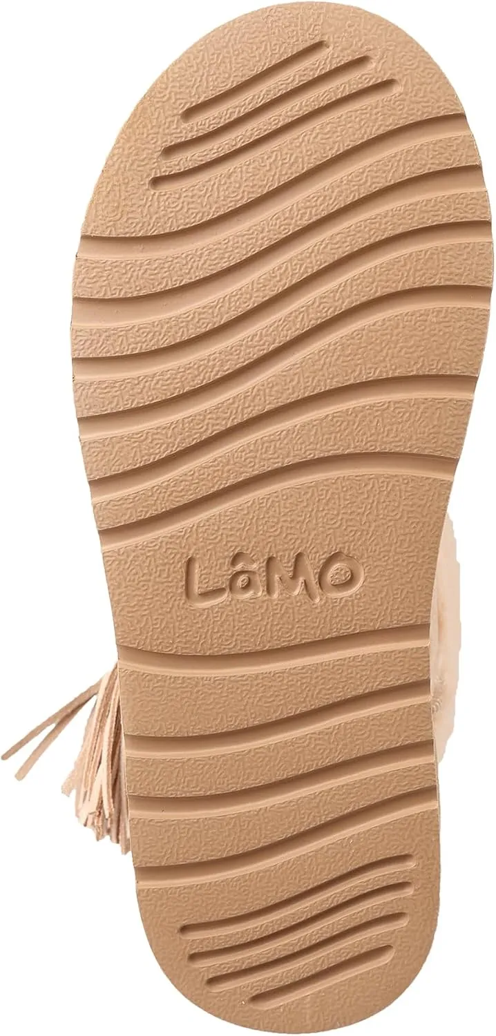 Lamo Women's Amari Platform Boots - Stylish Suede with Faux Fur Lining, Australian Sheepskin Insole, NeverWet Technology, and 1.5" Rubberlon Outsole - Premium Winter Footwear