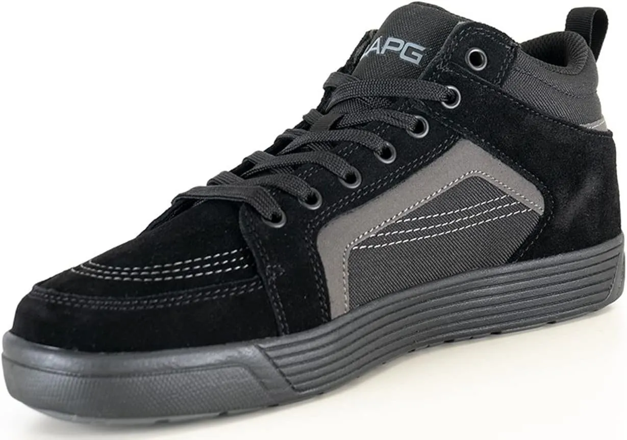 LAPG Men's Terrain Stealth Sneaker, Lightweight Tactical Athletic Shoes, Suede & Polyester Casual Covert Sneakers