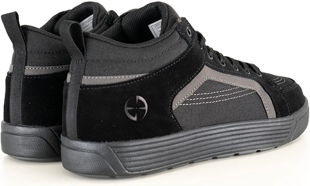 LAPG Men's Terrain Stealth Sneaker, Lightweight Tactical Athletic Shoes, Suede & Polyester Casual Covert Sneakers