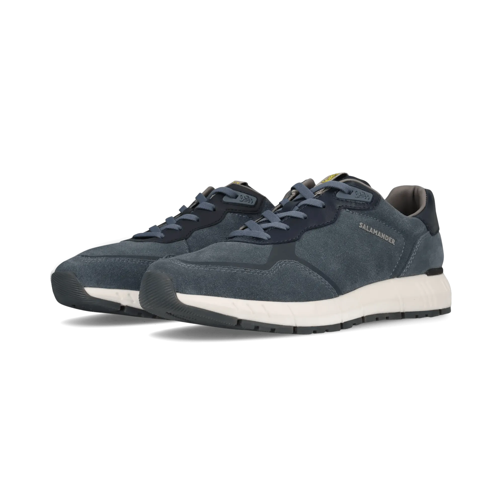 Leder Sneaker blau