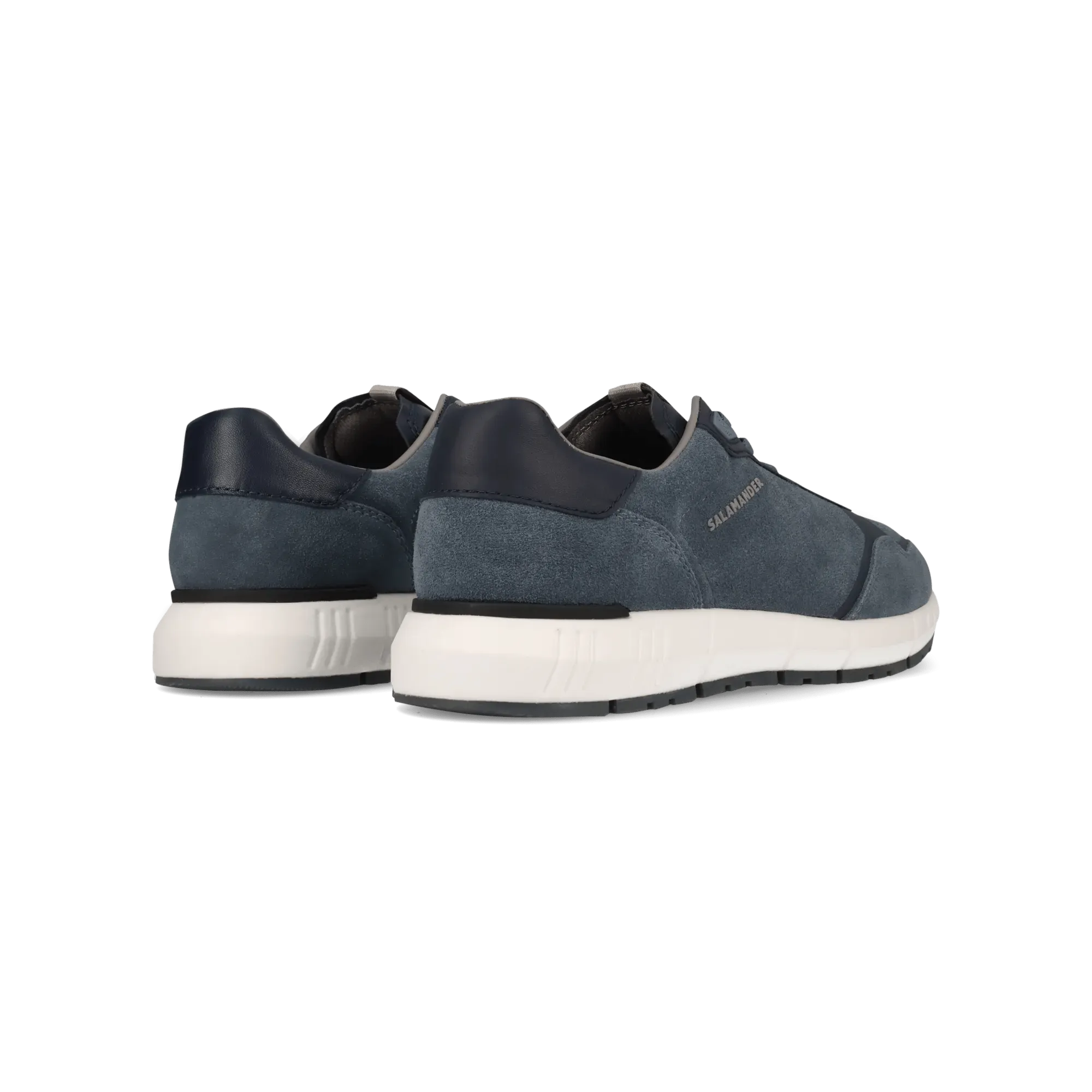 Leder Sneaker blau