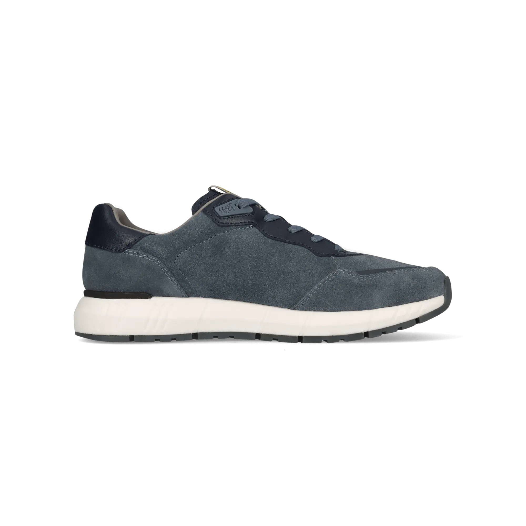 Leder Sneaker blau