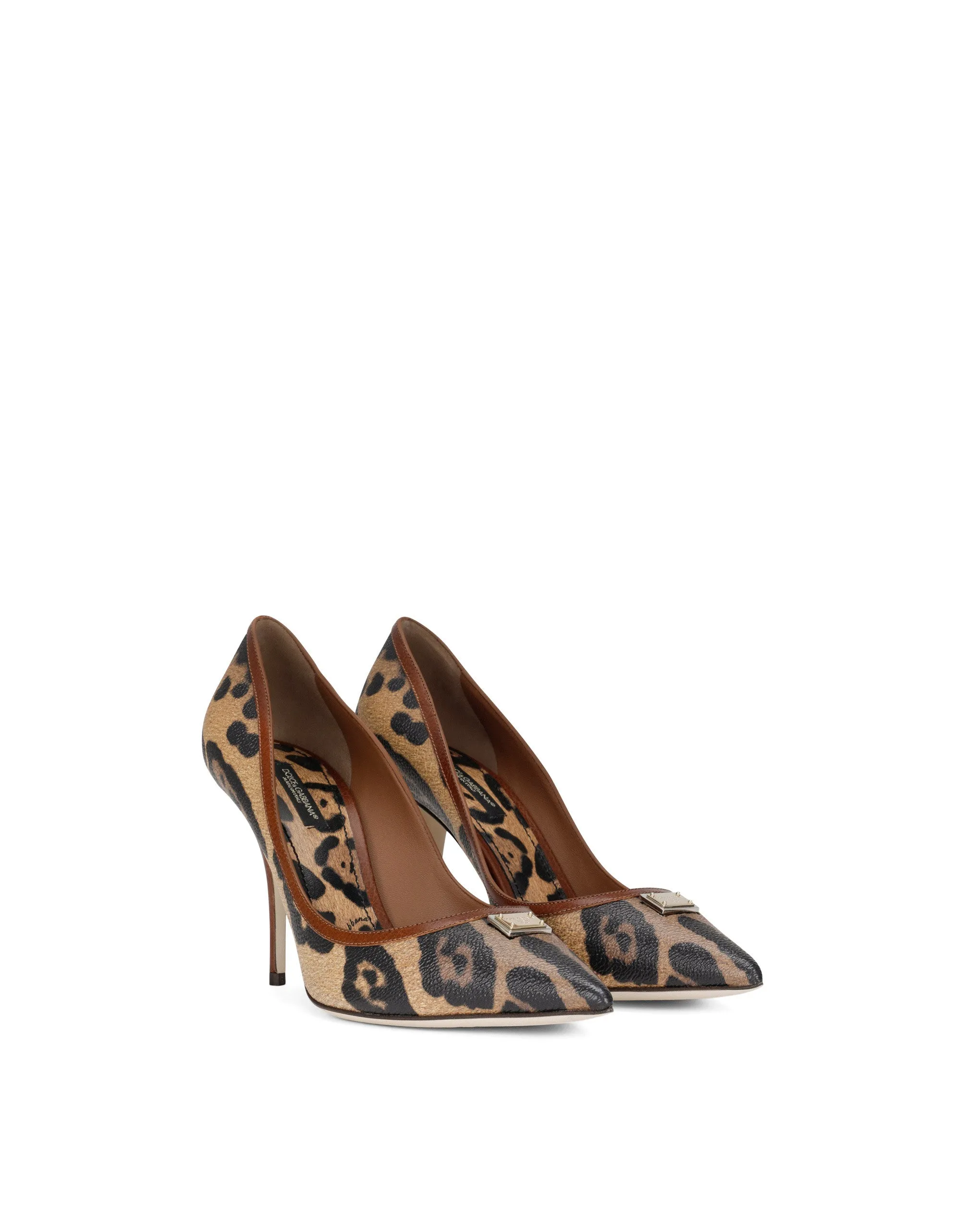 Leopard-print pumps