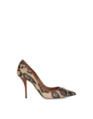 Leopard-print pumps