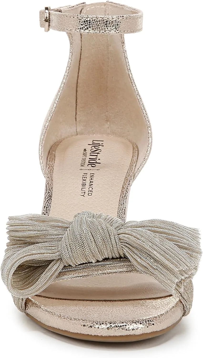 LifeStride Women's Florence Bow Heeled Sandal