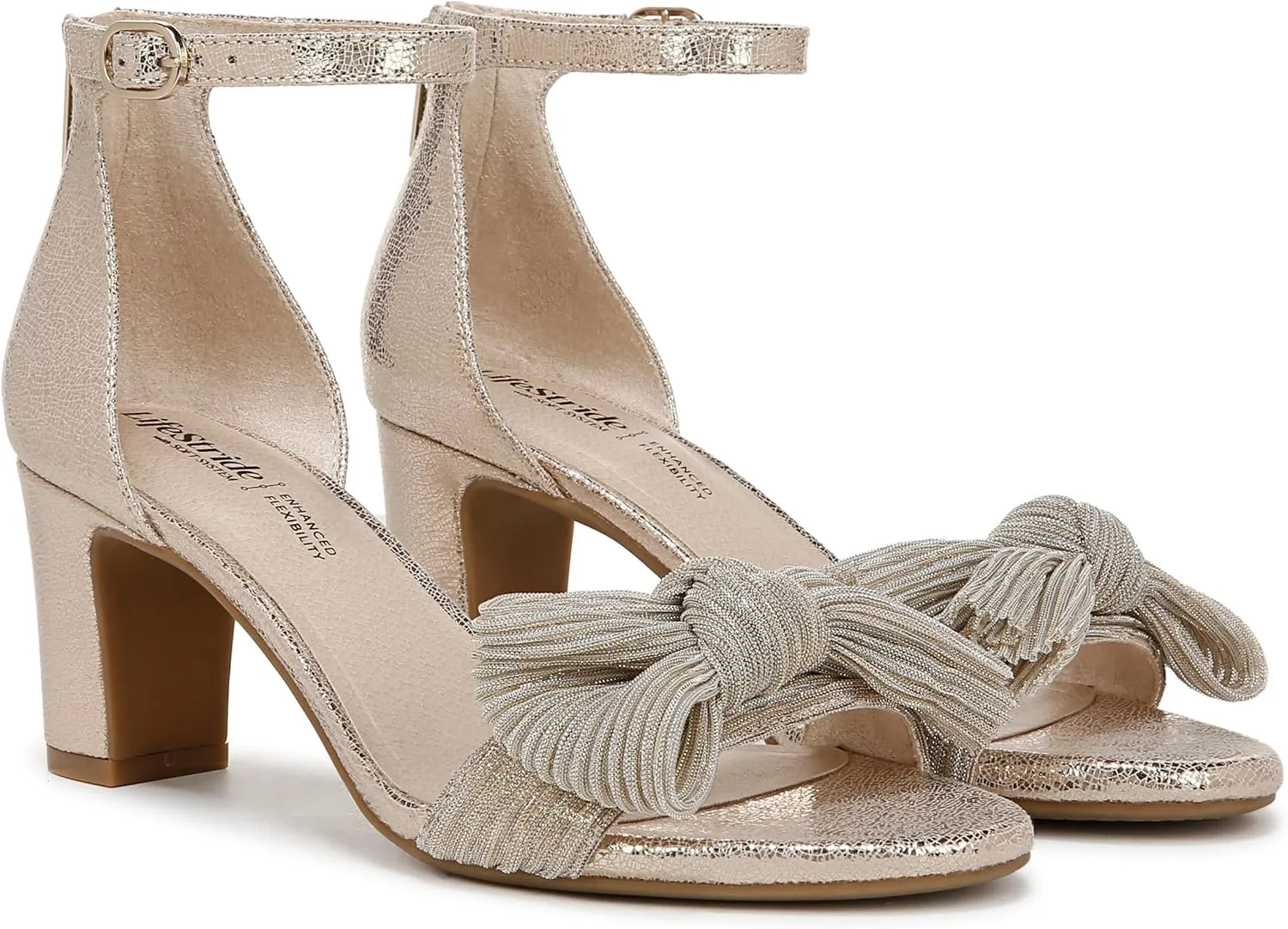 LifeStride Women's Florence Bow Heeled Sandal