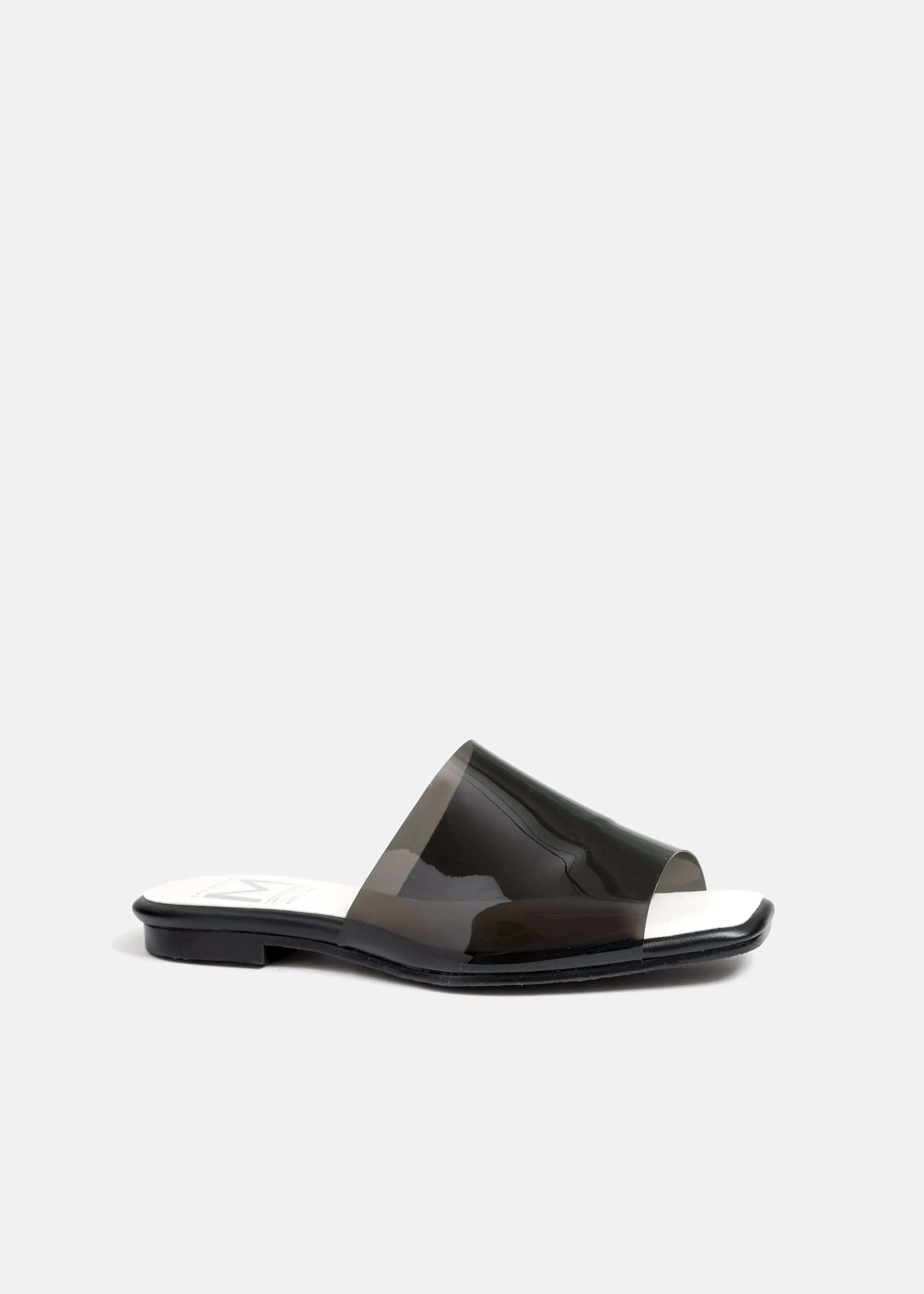 Limited special price 1,990 yen: PVC mule slippers (3370) black