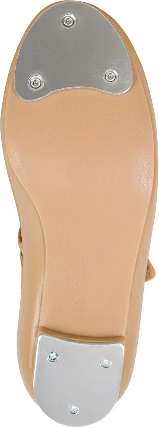 Linodes Economy Unisex-Child Easy Strap Tap Shoe for Girls and Boys Tap Flat