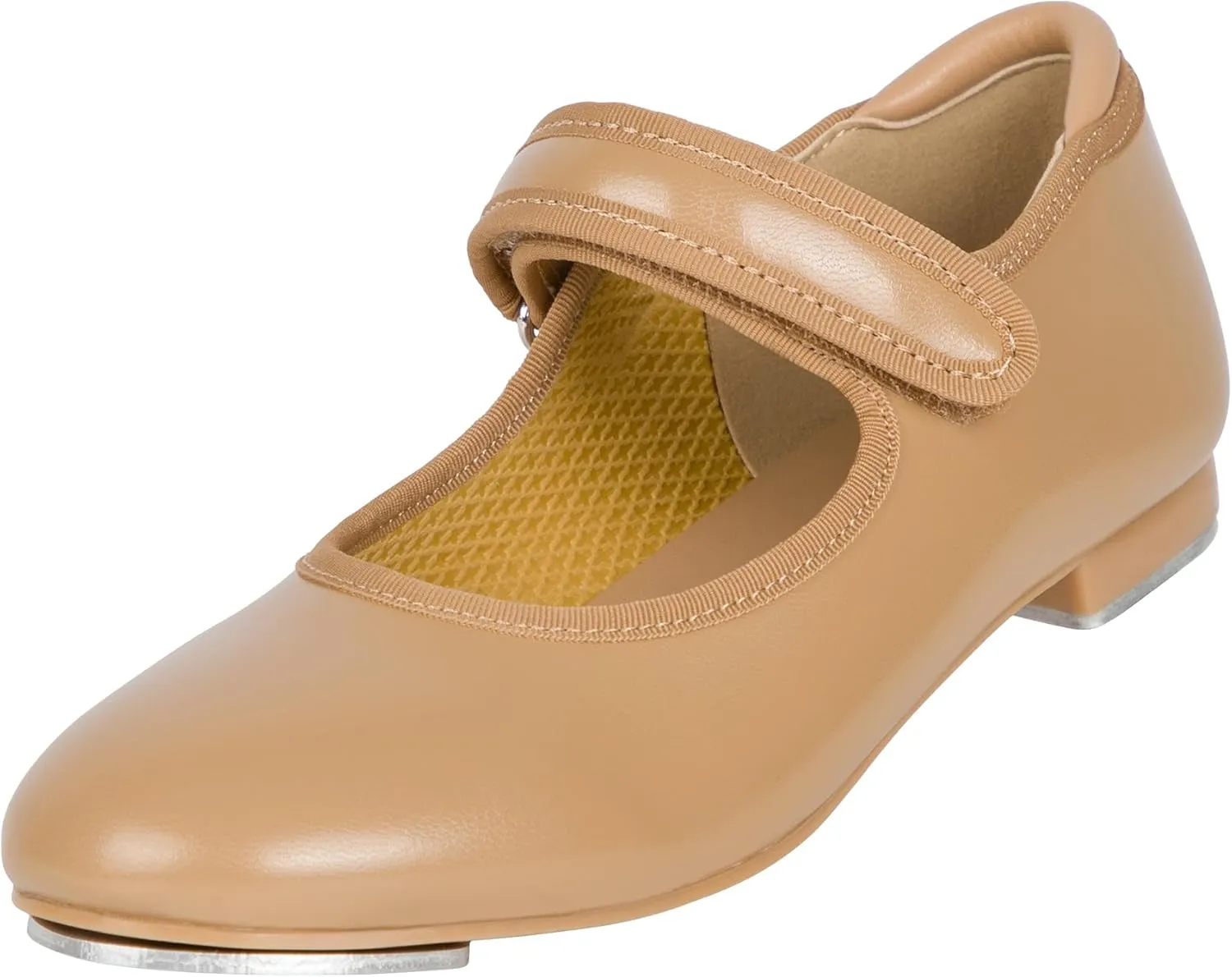 Linodes Economy Unisex-Child Easy Strap Tap Shoe for Girls and Boys Tap Flat
