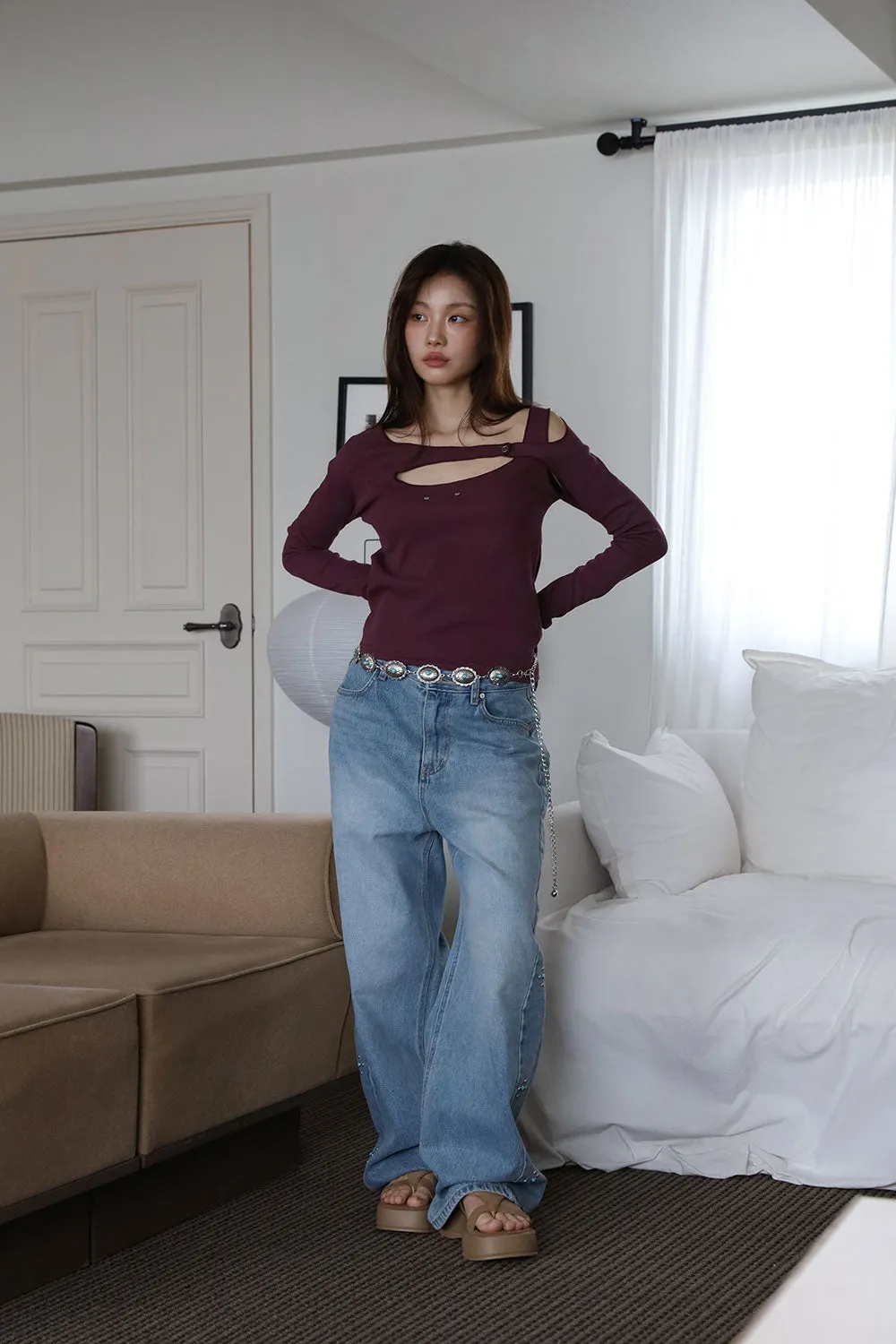 Loose Detachable Warmer Platform Sole Mule