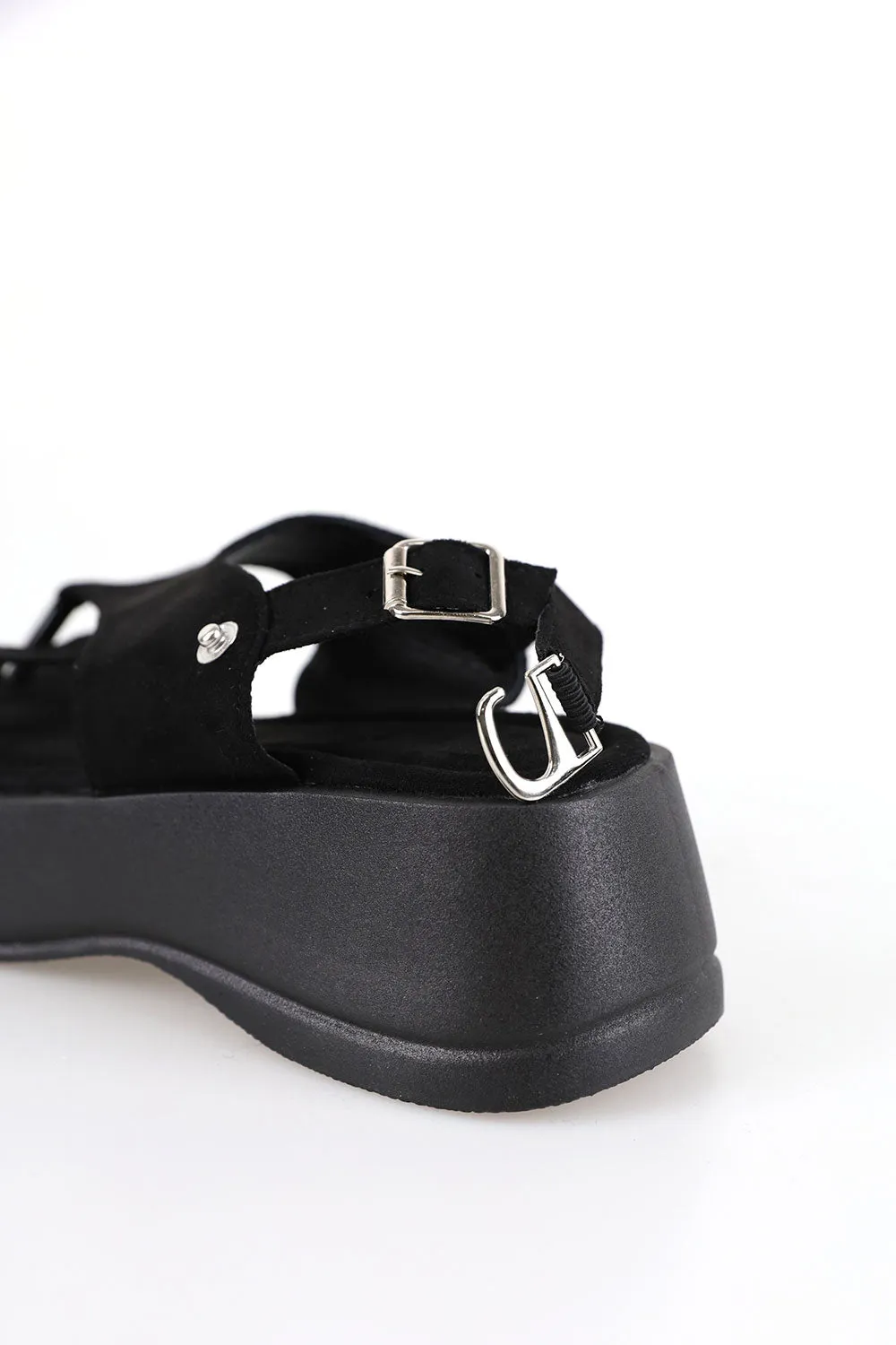 Loose Detachable Warmer Platform Sole Mule