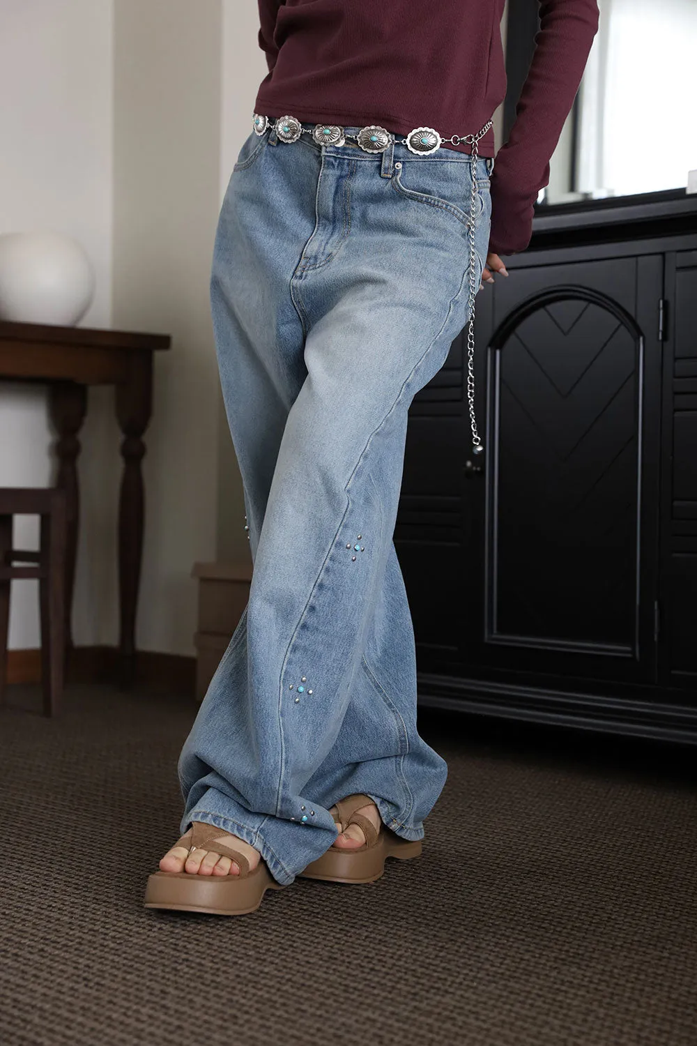 Loose Detachable Warmer Platform Sole Mule