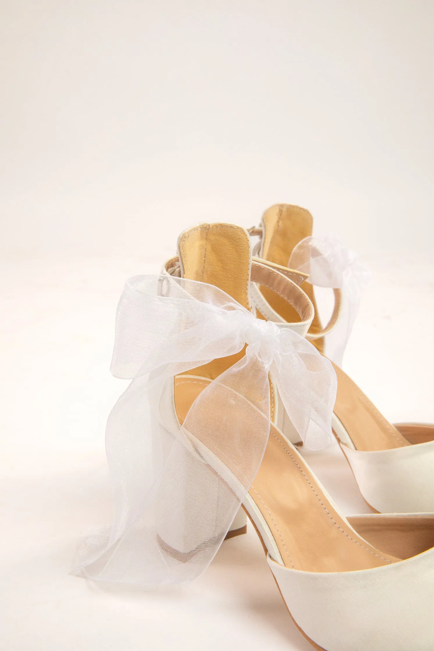 Loving Knot Bridal Heels