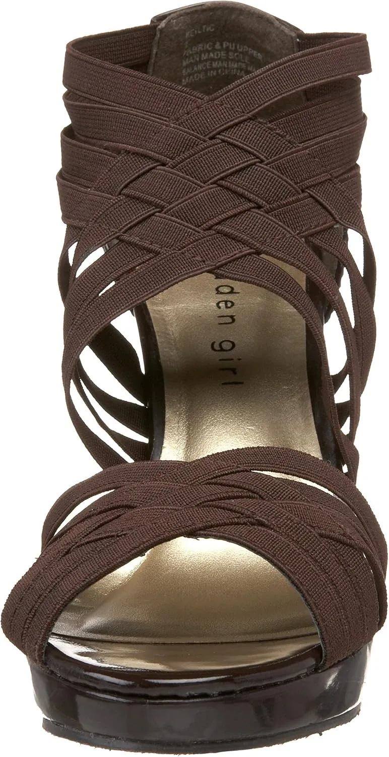Madden Girl Women's Kelltic Strappy Platform