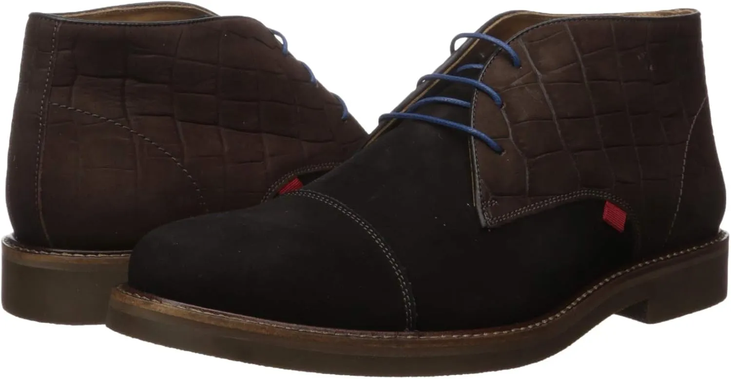 Marc Joseph New York Men's Leather Luxury Lug Boot Ankle