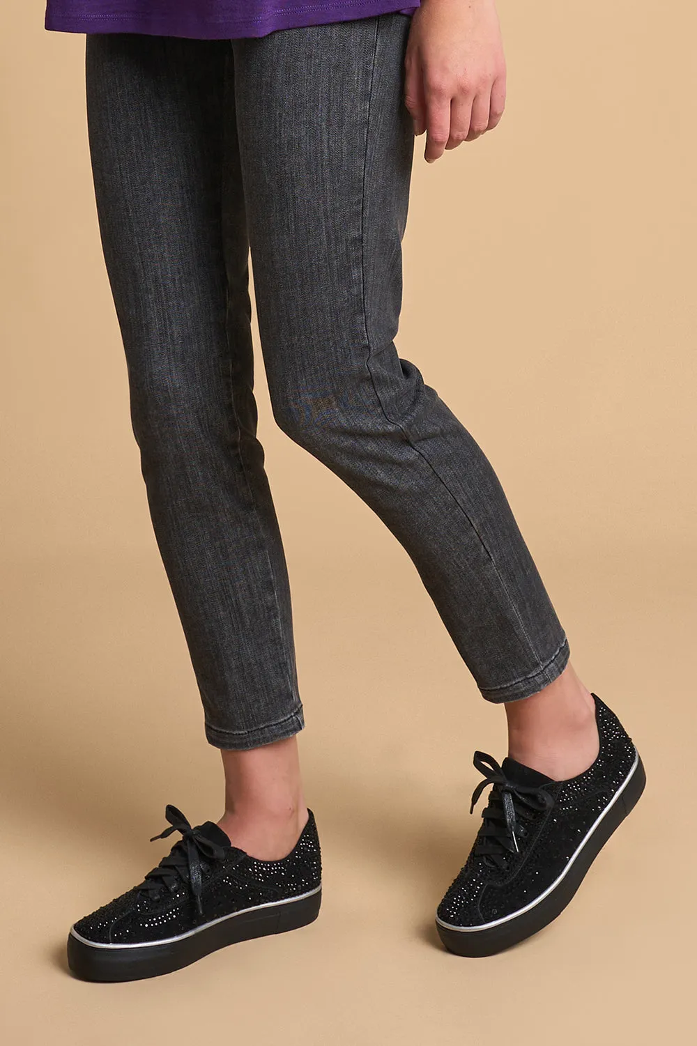 Marla Black Sneaker - Black