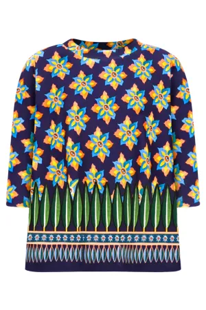 MEDITATION PRINT PONCHO | OCCHI