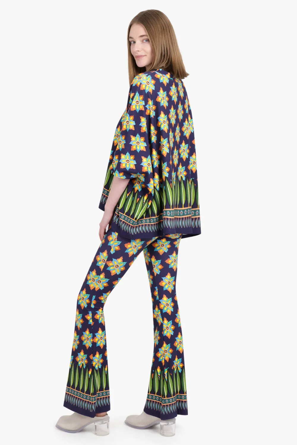 MEDITATION PRINT PONCHO | OCCHI