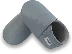 Mejale Baby Infant Toddler Shoes Slip-on Soft Sole Leather Moccasins Pre-Walkers