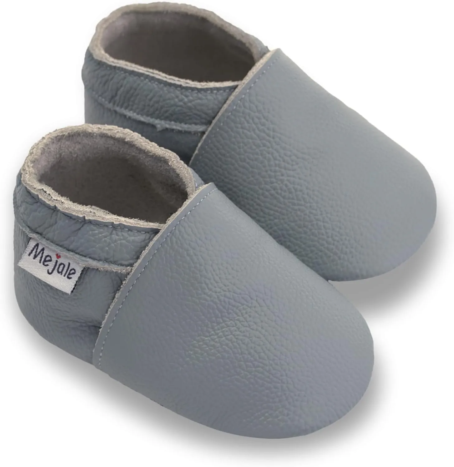 Mejale Baby Infant Toddler Shoes Slip-on Soft Sole Leather Moccasins Pre-Walkers