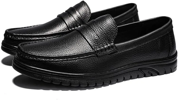 Men's Business Derby Shoes Mens Formal Classic Slip On Loafers Wingtip Brogue Oxford Shoes