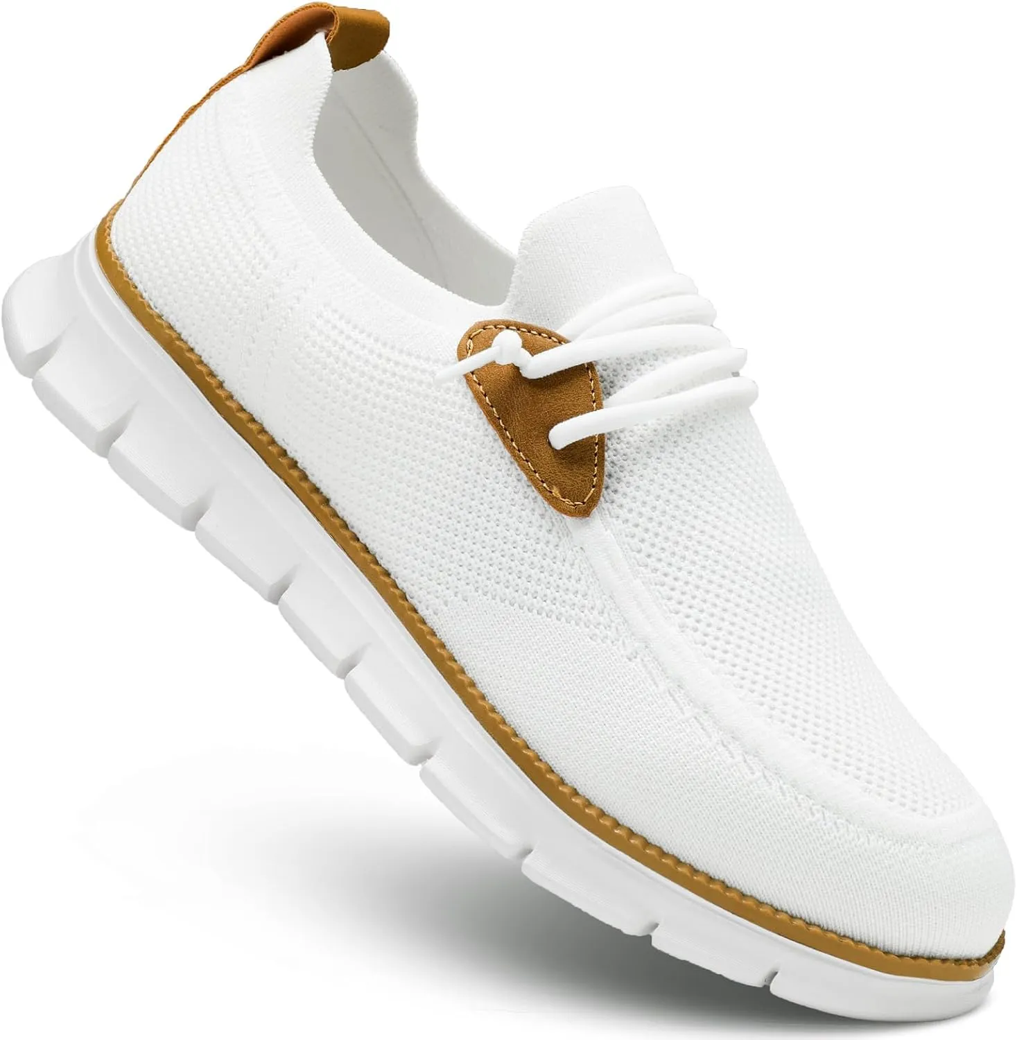 Mens Casual Loafers Shoes Slip On Fashion Walking Dress Sneakers Business Oxfords Work Lightweight Soft Sole Zapatos