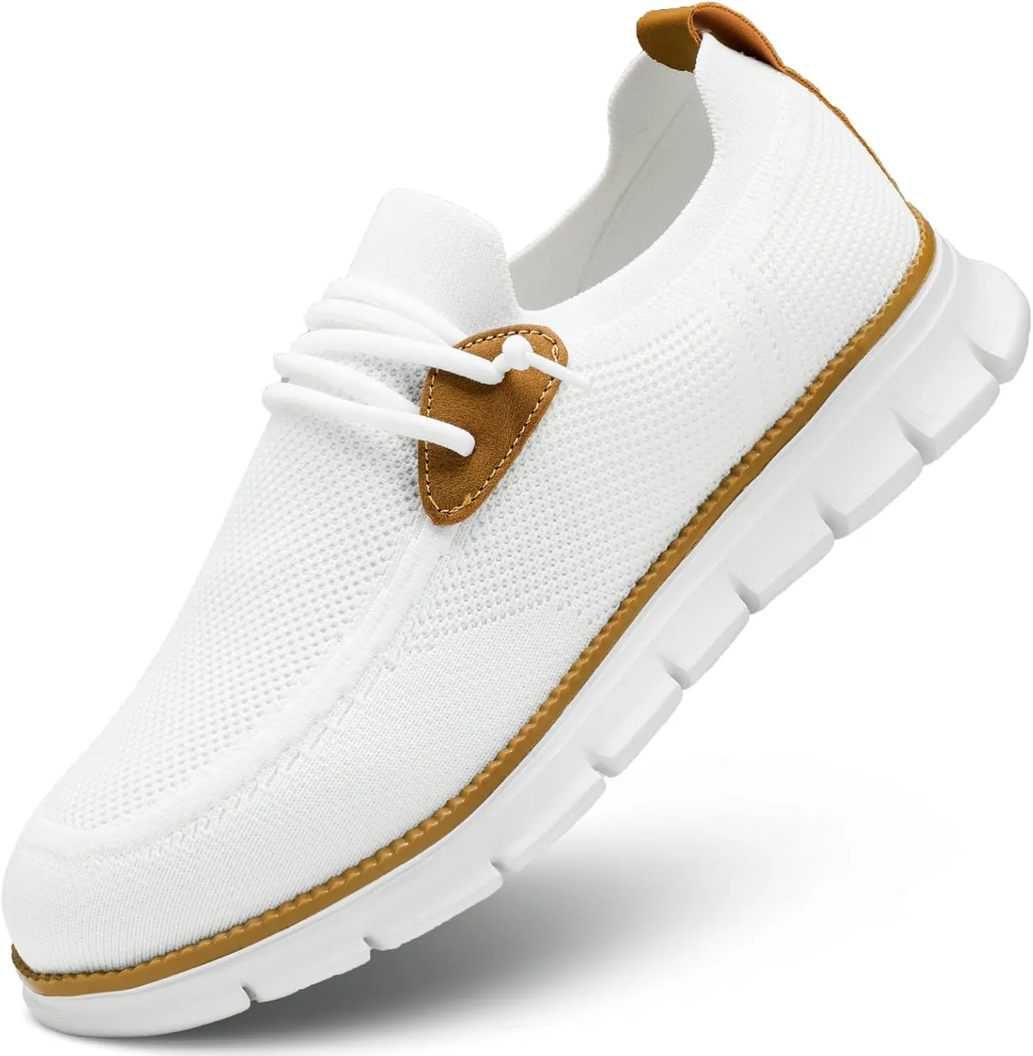 Mens Casual Loafers Shoes Slip On Fashion Walking Dress Sneakers Business Oxfords Work Lightweight Soft Sole Zapatos