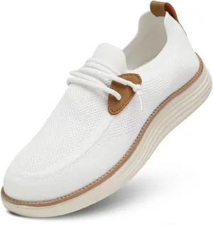 Mens Casual Loafers Shoes Slip On Walking Dress Sneakers Mesh Business Oxfords Work Lightweight Soft Sole Zapatos